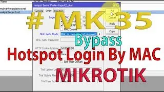 Bypass Hotspot Mikrotik Login BY Mac Address 