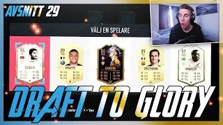 NU KAN MAN FÅ SJUKA DRAFTS IGEN! VEM SKA JAG VÄLJA? | DRAFT TO GLORY #29 | Fifa 20 på svenska!
