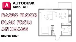 How to Make a Floor Plan in AutoCAD from an Image Quick & Easy Tutorial! 