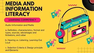 AUDIO INFORMATION AND MEDIA