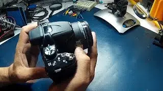 Nikon Coolpix p530 external microphone modification part1