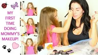 My First Time Doing Mommy's Makeup!
