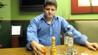 Jalapenos, hot sauce, and tequila for Cinco de Mayo