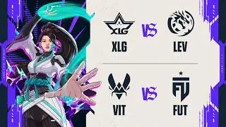 XLG x LEV | VIT x FUT | Masters London | Playoffs - Dia 10