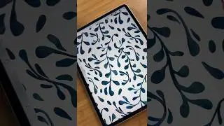 How to draw a seamless pattern in Procreate 