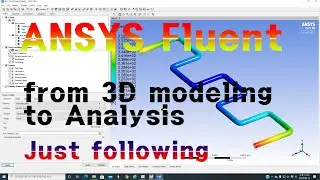 ANSYS Fluent Tutotial : Conjugate heat transfer in a heat pipe (from 3D modeling to analysis)
