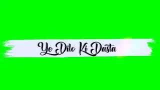 Green screen layer watsapp status video