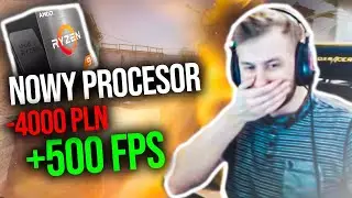 WYMIENIŁEM PROCESOR *500FPS+*