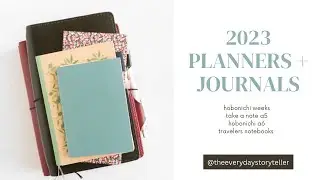 My 2023 Planner and Journal Lineup