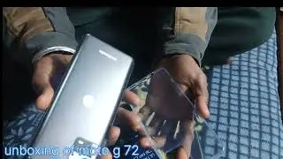 Unboxing of moto g 72