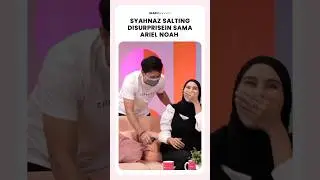 SYAHNAZ SALTING DISURPRISEIN SAMA ARIEL NOAH