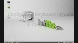 Configure keyboard layouts in Cinnamon desktop environment