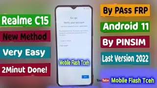 Realme C15 (Rmx2195) FRP BYPASS Code not work *#813#  ,Umt not work। Mobile Flash tech