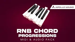 RnB Chord Progressions ★ RnB Midi Pack & Audio Loops