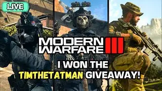 MWIII BETA WEEKEND 2! (REVEALING TimTheTatMan x MTN DEW GIVEAWAY!)