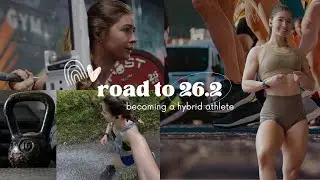 ROAD TO 26.2 | hybrid athlete, running a marathon, & moving to london?!