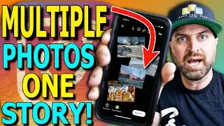 How To Add More Than One Picture On Instagram Story iPhone