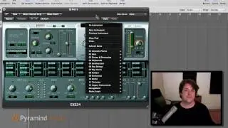 Logic Pro | EXS24 Sampler Tutorial with SFLogicNinja | Part One | Pyramind