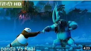 Kung Fu Panda 3_kaai Vs panda village Funny action scene in Hindi movie clips