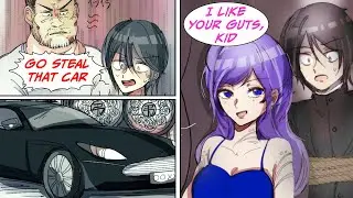 The lady of a gang becomes fond of me after I tried to steal her car... [Manga Dub]