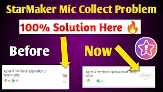 StarMaker mic collect problem | 5 members request problem solved in starmaker