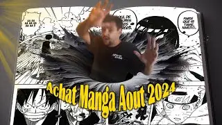 ACHATS MANGA AOUT 2024 - TOROOPS