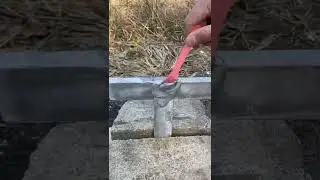 This epoxy is stronger than steel!#MomentsGang#short#DIY