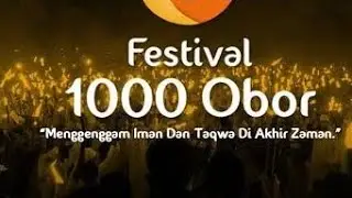 HEBOH!!! Semarak Pawai 1000 Obor