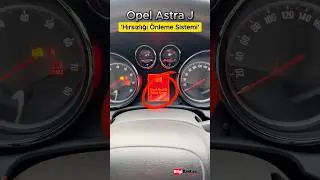 Opel astra j hırsızlığı önleme sistemi  