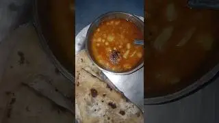 নিৰামিষ মটৰ+ ৰুটি ✨ #minivlog #✨