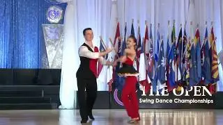 Семен Овсянников и Мария Елизарова US Open 2017 West Coast Swing Routine in the Classic Division