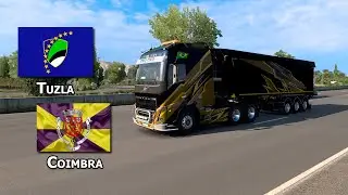 TUZLA x COIMBRA • CASCALHO • EURO TRUCK SIMULATOR 2 • PARTE 3