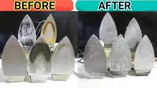 5 Easy Way To Clean Burnt Iron Plate At Home