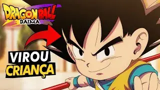 Como Goku voltará a ser CRIANÇA em DRAGON BALL DAIMA! | Speed Painting