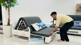 Giới thiệu giường xếp sofa cao cấp Sumika SKB120, SKB150 và SKB180  Sumika.vn