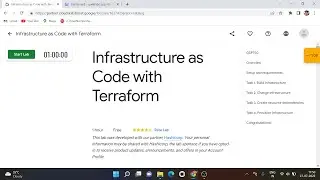 Infrastructure as Code with Terraform | Qwiklabs