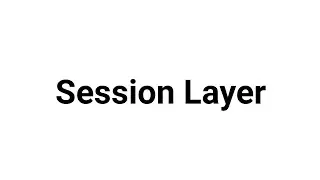 Session Layer (OSI Model)