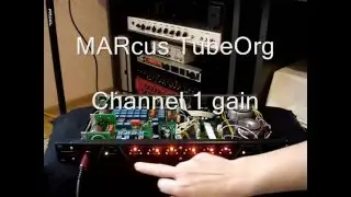 MARcus TubeOrg guitar MIDI preamp - Recto mod - part 4 - gain