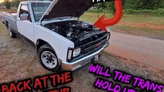 Taking The S10 Back To The Drag Strip For Test&Tune Night!