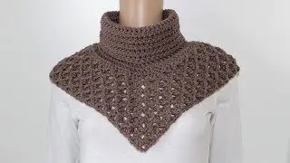 91. crochet snood