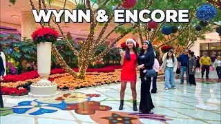 Wynn & Encore Las Vegas Walk - December 2025 - Christmas Eve 2025