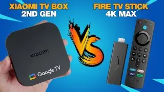 Xiaomi TV BOX S 2nd Gen 2023 vs Fire Stick 4k MAX - Qual o Escolher