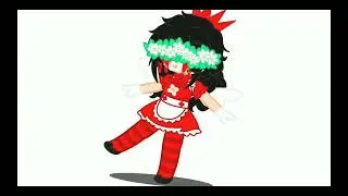 la creadora en su oc de dreamcore