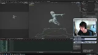 [Blender] Animating a 3D Anime Character | Project Feline Devstream !wishlist !website !discord