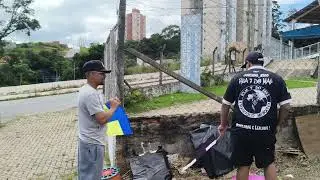 First kite of the day at the Jardim Buriti Várzea Paulista kite festival 