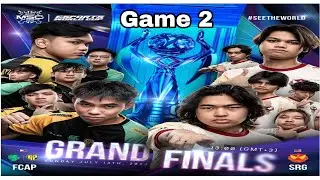 GAME  2 FALCONS AP BREN vs SRG MSC 2024 GRAND FINALS