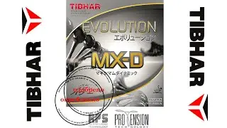 Обзор накладок Tibhar EVOLUTION MX-D