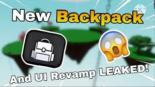 New Backpack + UI Revamp LEAKED! (Roblox Slap Battles Leaks)