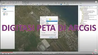 cara membuat shp polygon,polyline dan waypoint di ArcGis