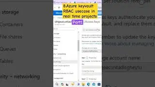 8.Key vault in azure 
